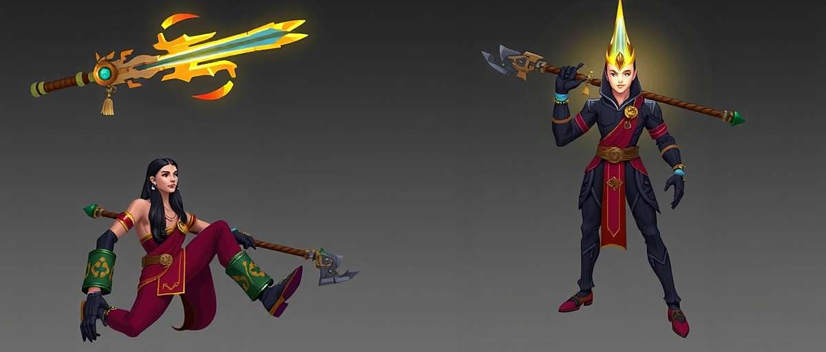 Power Play Pros Future Updates Concept art for upcoming Power Play Pros features showcasing Indian cultural elements